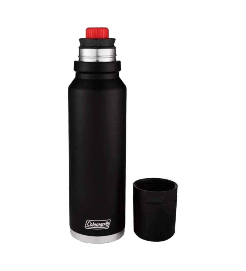 TERMO AGUA CALIENTE CON TAPA COLEMAN 1,18 LITROS NEGRO
